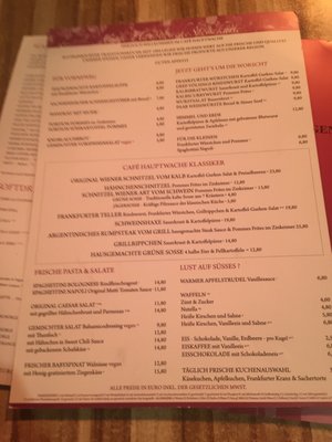 Menu photo 6 Cafe Hauptwache Frankfurt, HE Menu photo 6 Cafe Hauptwache Frankfurt, HE