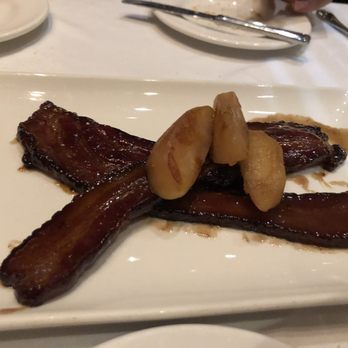 Shula's Steak House - Thick cut bacon with apples appetizer - Steakhouses Near Me - Naples, Florida Shula's Steak House - Thick cut bacon with apples appetizer - Steakhouses Near Me - Naples, Florida
