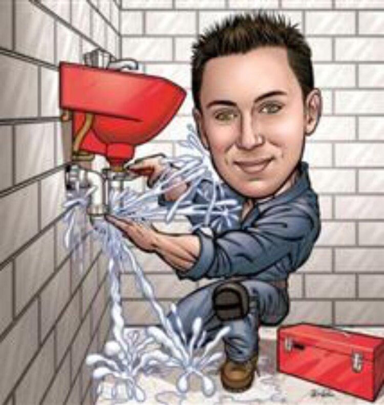 Slide of CALL THE PLUMBER