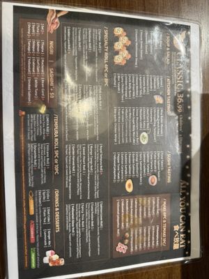 Menu photo 7 Umiya Sushi Alexandria, VA