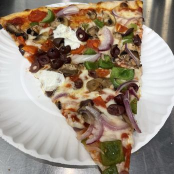 Abitino's Pizza Rock Center - Veggie Pizza - Pizza Near Me - New York, New York