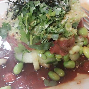 Yard House - Tuna Roll- not a typical sushi roll. No rice in this. Goes well with a side of Wonton Chips. - Bars Near Me - Roseville, California Yard House - Tuna Roll- not a typical sushi roll. No rice in this. Goes well with a side of Wonton Chips. - Bars Near Me - Roseville, California