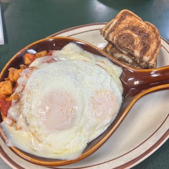 Egg Works - Over-easy skillet - American Near Me - Henderson, Nevada Egg Works - Over-easy skillet - American Near Me - Henderson, Nevada