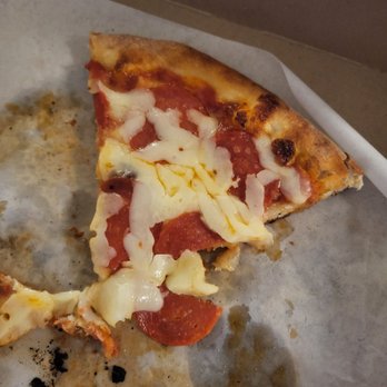 Domenicks Pizza - a slice of pepperoni and cheese pizza - Pizza Near Me - Queens, New York