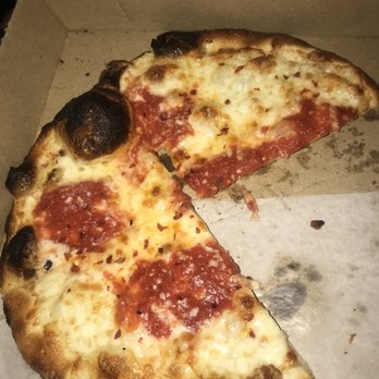 Anthony's Coal Fired Pizza & Wings - No sauce under the cheese. Just a chunk of sauce here and there - Pizza Near Me - Edison, New Jersey