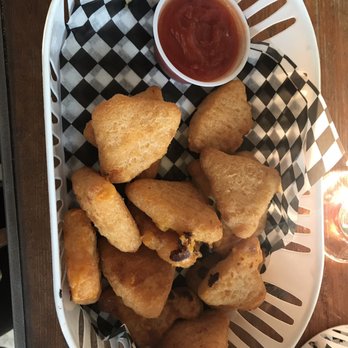 Foamers' Folly Brewing Co. - Mac 'n cheese bites ($8) - Breweries Near Me - Pitt Meadows, British Columbia Foamers' Folly Brewing Co. - Mac 'n cheese bites ($8) - Breweries Near Me - Pitt Meadows, British Columbia