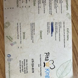 Menu Menu