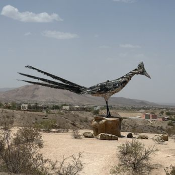 Recycled Roadrunner Sculpture - Landmarks & Historical Buildings Near Me - Las Cruces, New Mexico