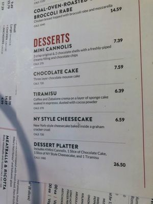 Menu photo 2 Anthony's Coal Fired Pizza & Wings Carle Place, NY