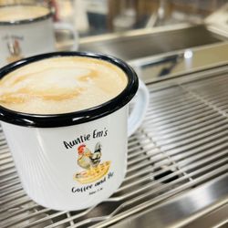 Auntie Em's Coffee and Pie - The Famous John 3:16 latte
