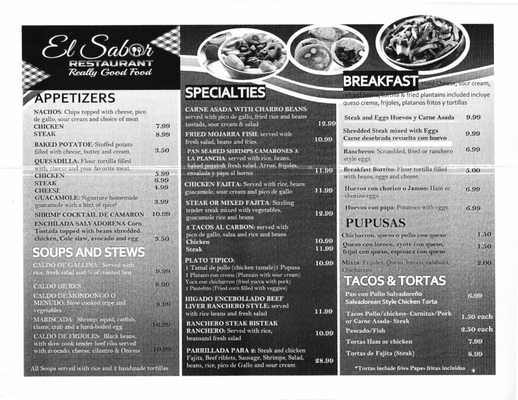 Menu photo 8 El Sabor Restaurant Keller, TX Menu photo 8 El Sabor Restaurant Keller, TX