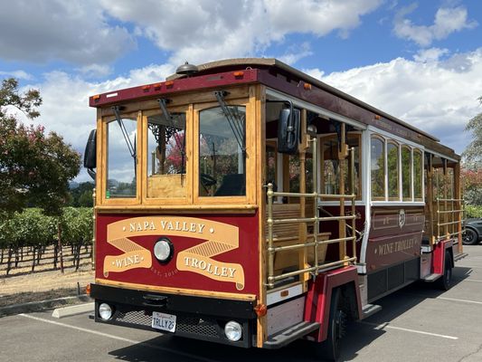 Napa Valley Wine Trolley by null