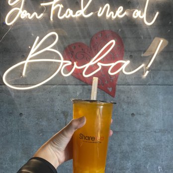 Purl Tea - Mango Green Tea with Lychee Jelly - Coffee & Tea Near Me - San Diego, California