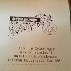 Gasthaus zum Sünfzen - Receipt with logo