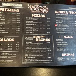 Station House 81 - Menu