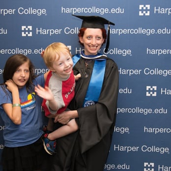 William Rainey Harper College - Me at Fast Track graduation with my two kids, July 2016 - Colleges & Universities Near Me - Palatine, Illinois William Rainey Harper College - Me at Fast Track graduation with my two kids, July 2016 - Colleges & Universities Near Me - Palatine, Illinois