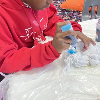 Kids World Learning Center - Tie Dye Tuesday at KWLC - Preschools Near Me - Houston, Texas