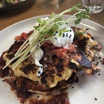 Bella Beans - Corn fritters - Restaurants Near Me - Warners Bay, NSW