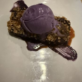 Purple Patch - Ube Bread Pudding w Ube Ice Cream - Filipino Near Me - Washington, DC, District of Columbia