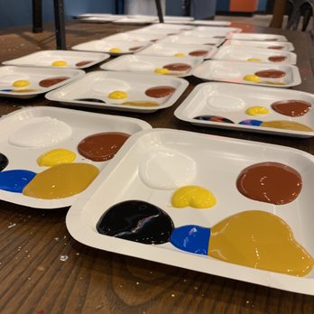 Muse Paintbar - Milford - Paint Palettes Ready! - Paint & Sip Near Me - Milford, Connecticut Muse Paintbar - Milford - Paint Palettes Ready! - Paint & Sip Near Me - Milford, Connecticut