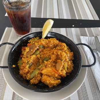 Mr Sabor - Fantastic Meat Paella Special !!! - Spanish Near Me - Houston, Texas