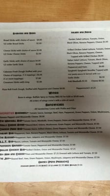 Menu photo 2 The Pizza Place Beaver Dam, KY Menu photo 2 The Pizza Place Beaver Dam, KY