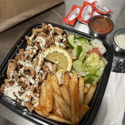 The Tent Restaurant - Chicken Shawarma Platter