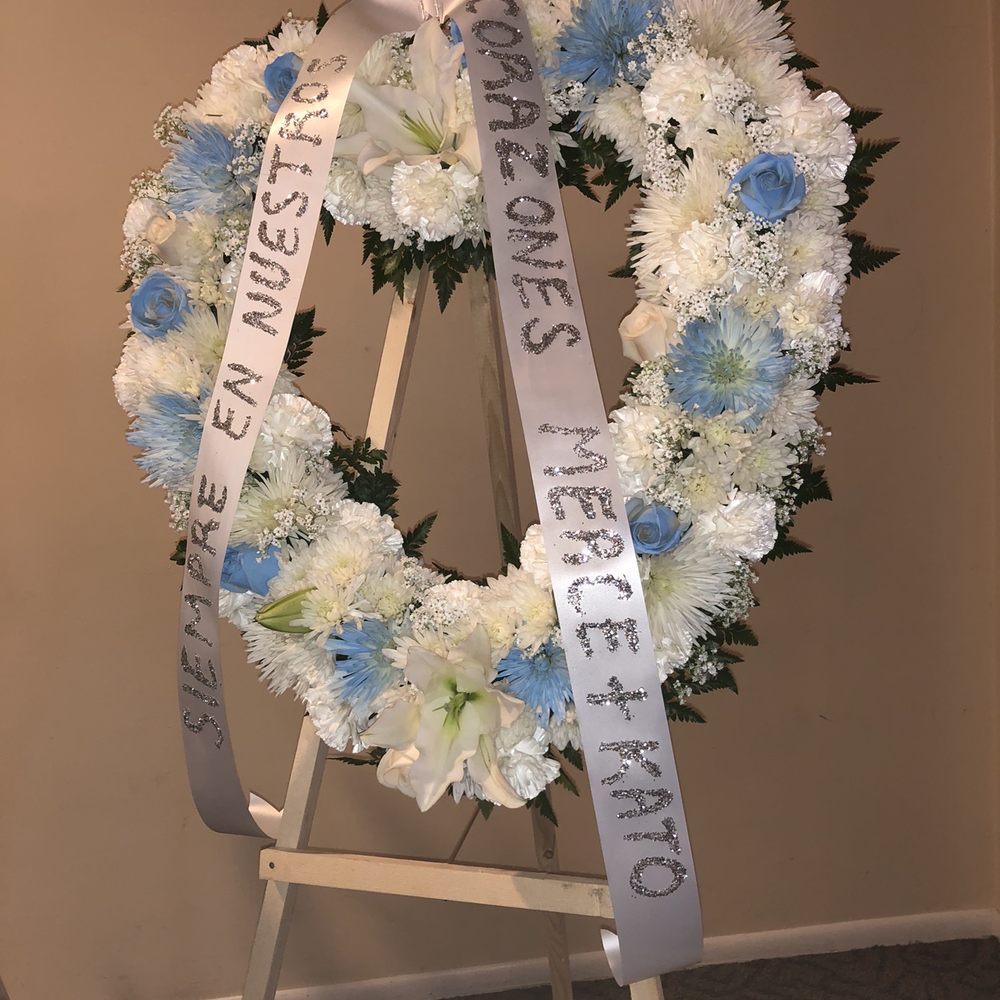 Sunland Flowers - Funeral Open Heart-Shaped Arrangement - Florists Near Me - Anaheim, California Sunland Flowers - Funeral Open Heart-Shaped Arrangement - Florists Near Me - Anaheim, California