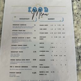 Food menu 5/2025 Food menu 5/2025