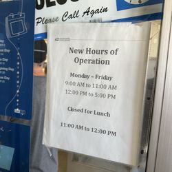 US Post Office - New Hours (October 2024)