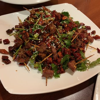 Spicy Chong Qing - Toothpick lamb! - Szechuan Near Me - Kent, Washington