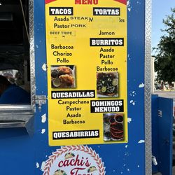 Cachis Tacos - Best tacos in Crowley from the meat to the green salsa! My favorite tacos are the tripa and I second the asada.