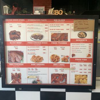 C J's BBQ & Fish - Menu 8/25 - Barbeque Near Me - Richmond, California