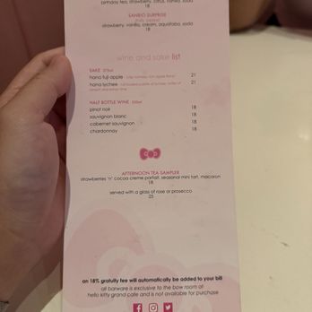 Hello Kitty Cafe - Menu - Cafes Near Me - Irvine, California