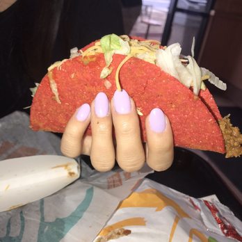 Taco Bell - Fiery Doritos Locos Tacos - Fast Food Near Me - Goleta, California Taco Bell - Fiery Doritos Locos Tacos - Fast Food Near Me - Goleta, California
