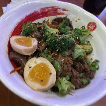 Bakudan Ramen - Bulgogi bowl, added egg - Ramen Near Me - San Antonio, Texas Bakudan Ramen - Bulgogi bowl, added egg - Ramen Near Me - San Antonio, Texas