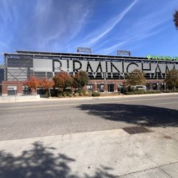 Good People Brewing - The Birmingham Barons ball park as seen from the courtyard