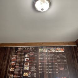 Avy's Ribs - Menu