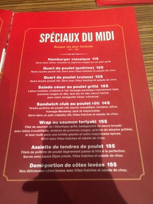 Menu photo 1 Roasters Montreal, QC Menu photo 1 Roasters Montreal, QC