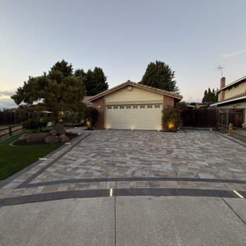 Leyva Concrete Inc. - Pavers with a lighting system - Masonry/Concrete Near Me Leyva Concrete Inc. - Pavers with a lighting system - Masonry/Concrete Near Me