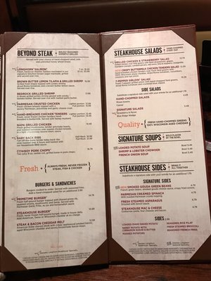 Menu photo 6 LongHorn Steakhouse Orlando, FL