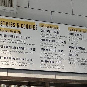 Orwashers - Menu - Cafes Near Me - New York, New York