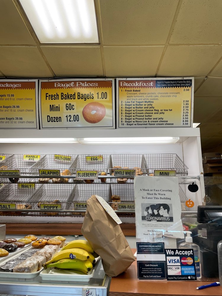 BAGEL BASKET Updated September 2024 71 Route 46, Elmwood Park, New