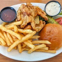 The Catch - Soft Shell Crab Sandwich w/fries