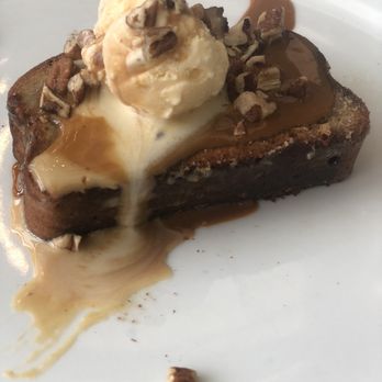 Ocho - Brunch, their delicious Banana but French toast. - Lounges Near Me - San Antonio, Texas