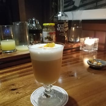 Bar Leather Apron - Yuzu sour - Cocktail Bars Near Me - Honolulu, Hawaii Bar Leather Apron - Yuzu sour - Cocktail Bars Near Me - Honolulu, Hawaii