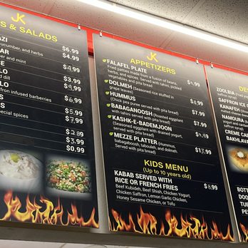 Just Kabab - Menu - Middle Eastern Near Me - Oro Valley, Arizona