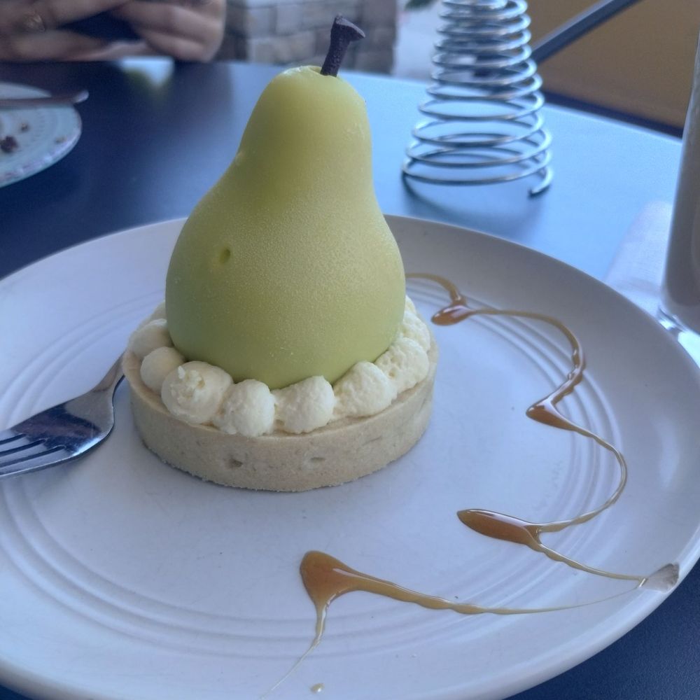 Dulce Cafe - Pear Dessert - Coffee & Tea Near Me - Durham, North Carolina