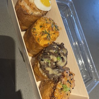 Yubu - Kimchi fried rice, raw salmon, beef bulgogi, cooked salmon - Korean Near Me - Scarborough, Ontario Yubu - Kimchi fried rice, raw salmon, beef bulgogi, cooked salmon - Korean Near Me - Scarborough, Ontario