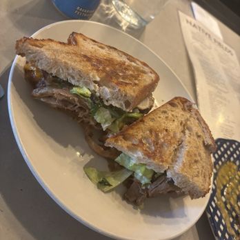 Native Fields - Brisket mushroom sandwich - New American Near Me - Walnut, California